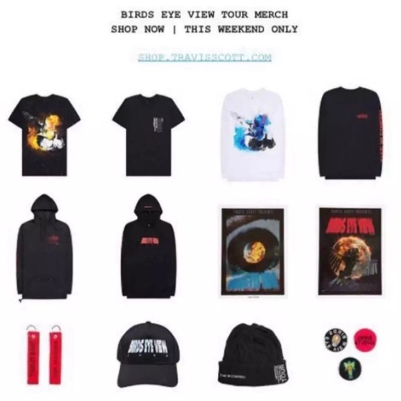 Travis Scott Birds Eye View Tour Reflective Hat - Picture 6 of 6